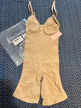 NWT FEELINGIRL Shapewear Bodysuit - Nude XL/XXL